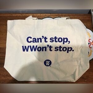 New weight watcher, canvas bag